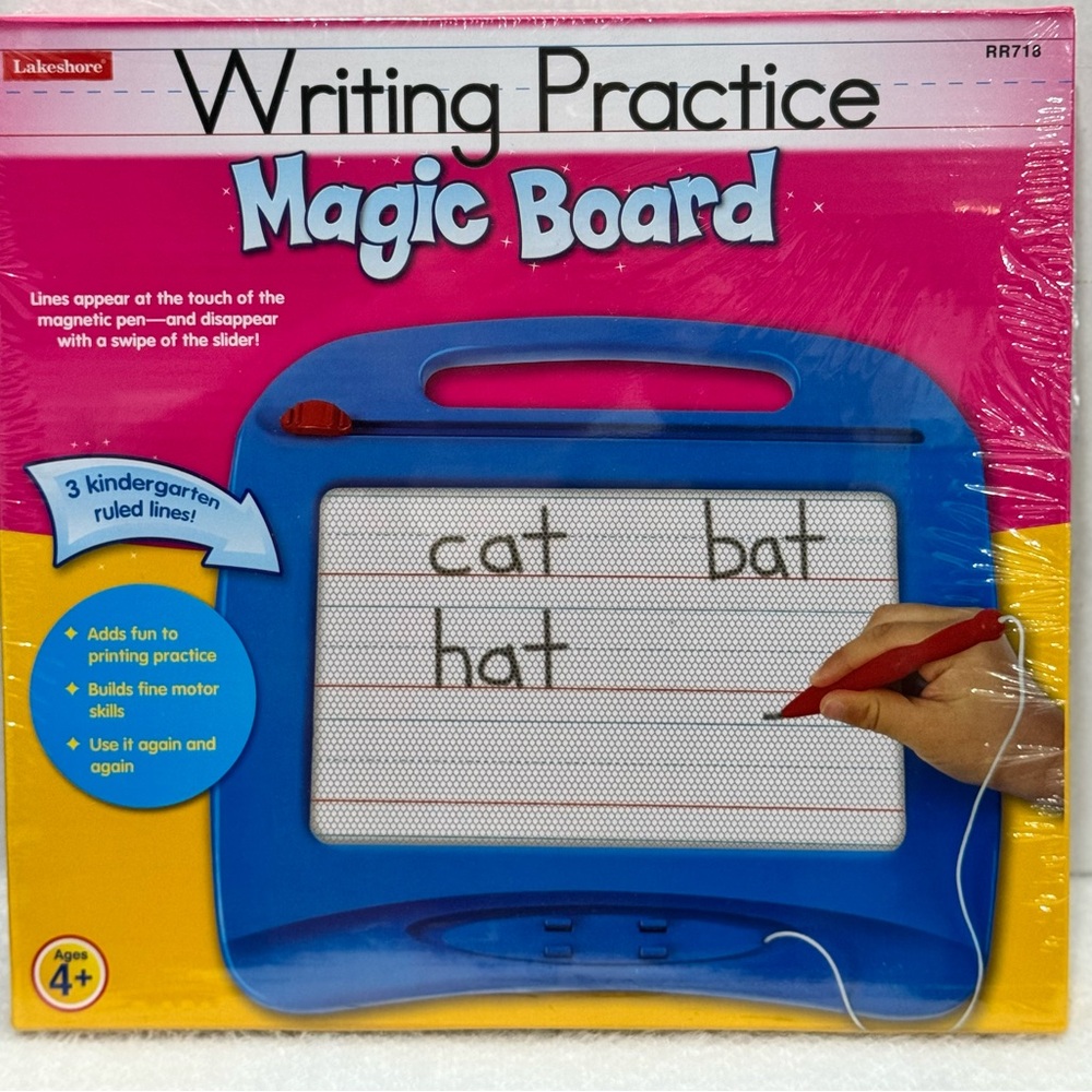Lakeshore Writing Practice Magic Board – Blue